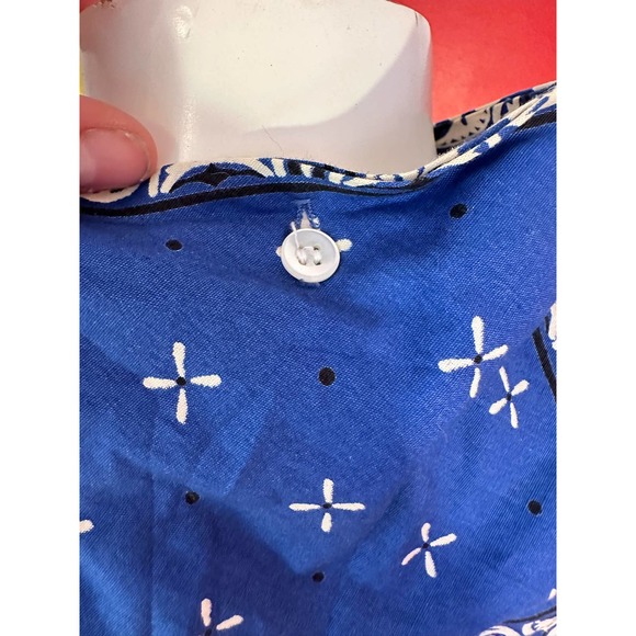 1960s bandana print 4 piece shorts set by Peck and peck sz s / m pinup playsuit - Picture 8 of 10